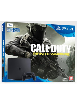 Игровая приставка Sony PlayStation 4 1TB Slim Black (CUH-2016B) + Call of Duty: Infinite Warfare